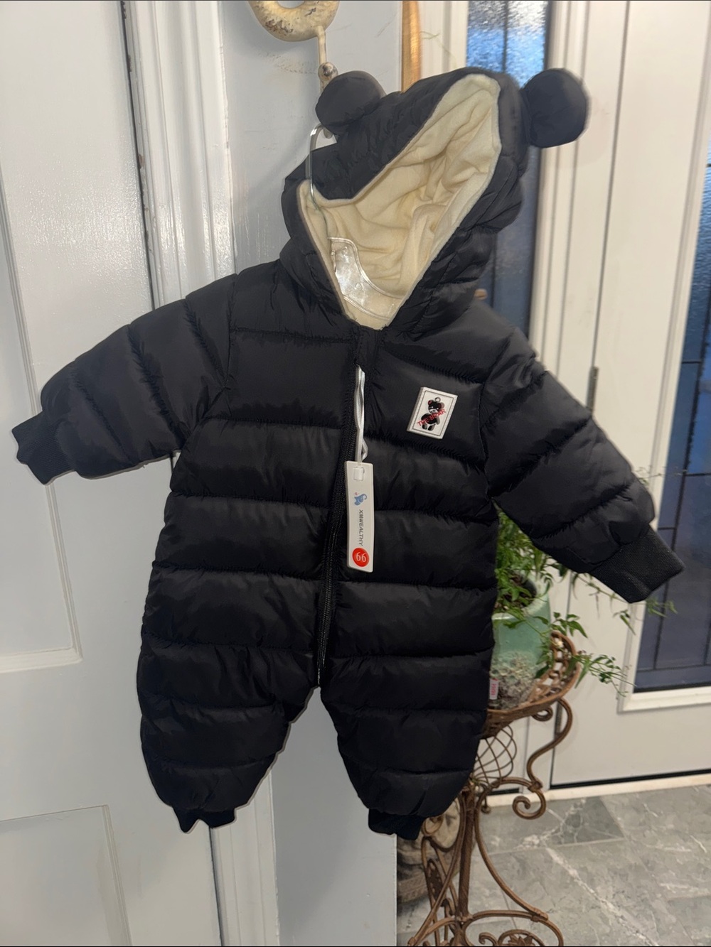 XMWealthy Kids' Black Puffer Jacket